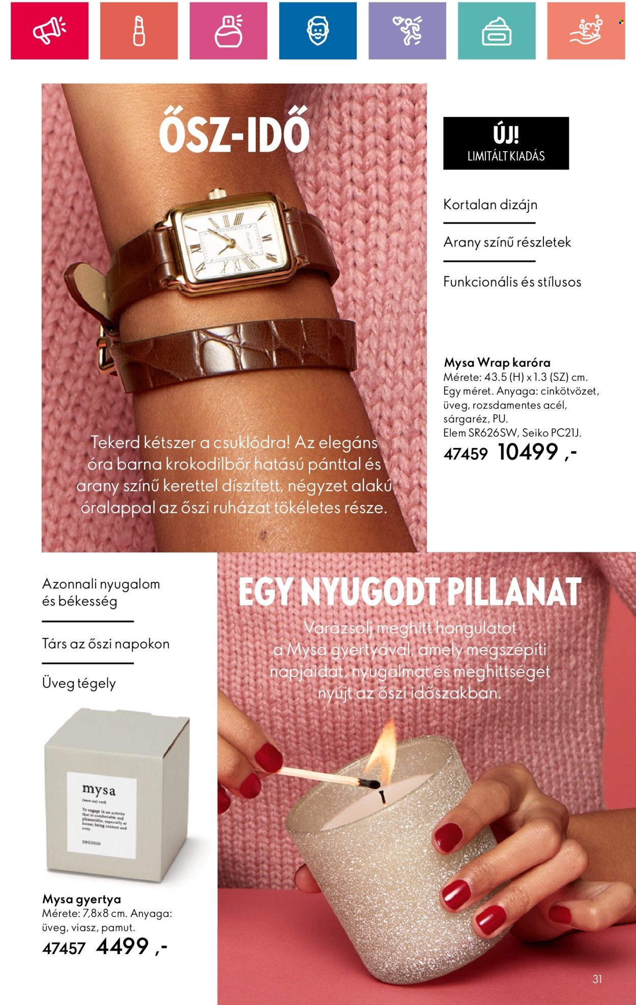 Oriflame akciós újságok - 2024.10.01 - 2024.10.19. Oldal 31