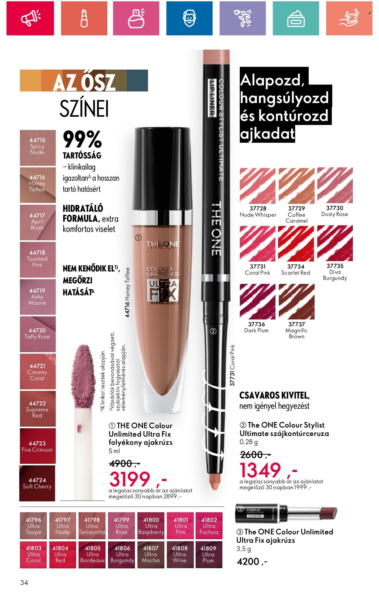 Oriflame akciós újságok - 2024.10.01 - 2024.10.19. Oldal 34