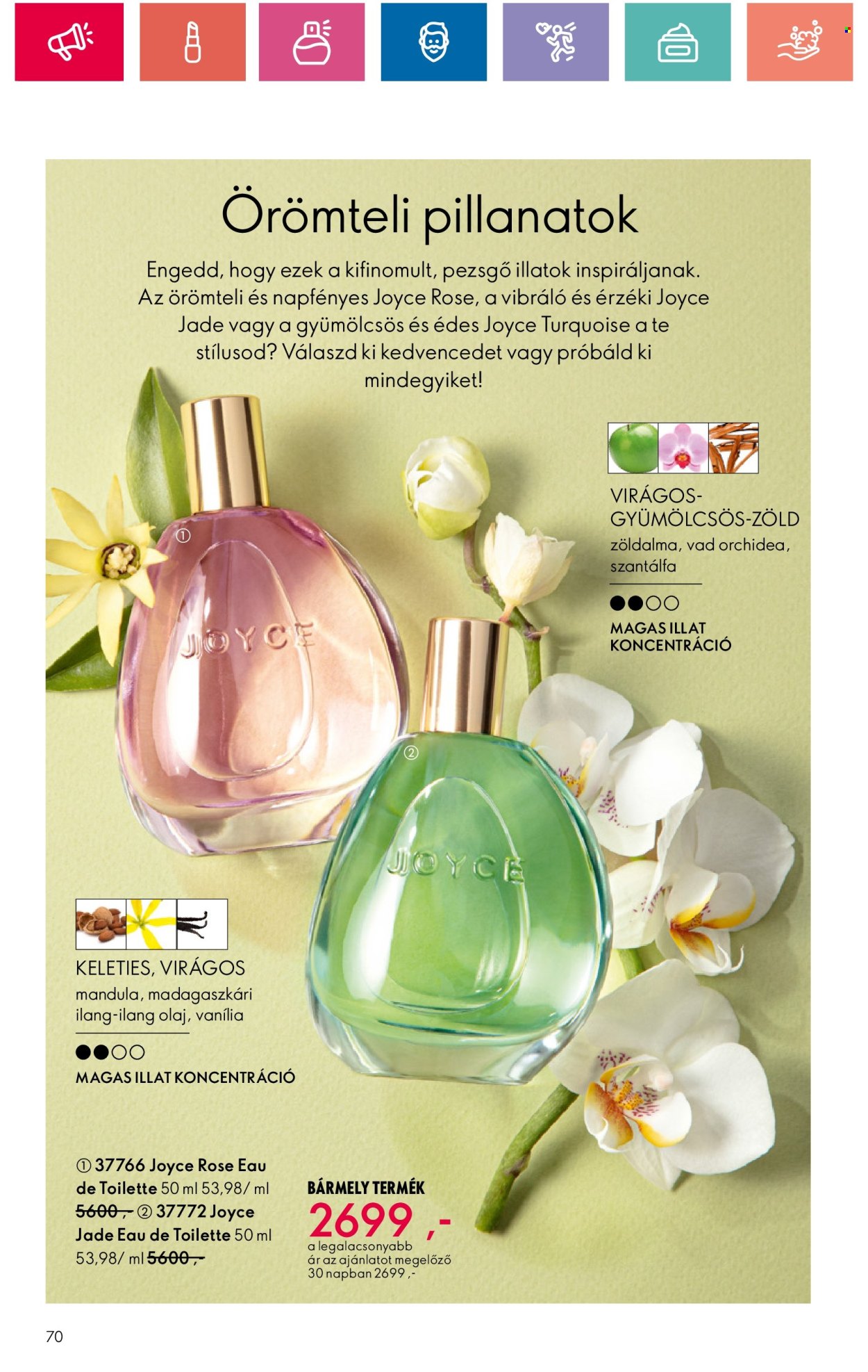 Oriflame akciós újságok - 2024.10.01 - 2024.10.19. Oldal 70