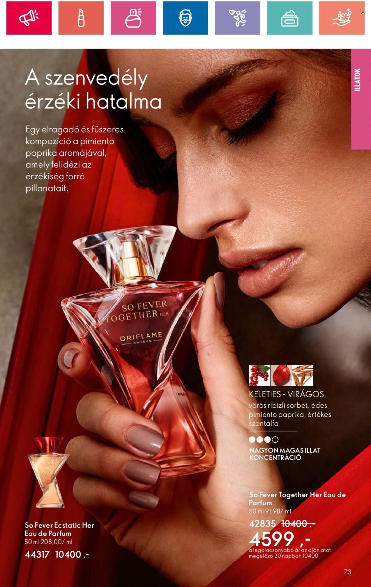 Oriflame akciós újságok - 2024.10.01 - 2024.10.19. Oldal 73