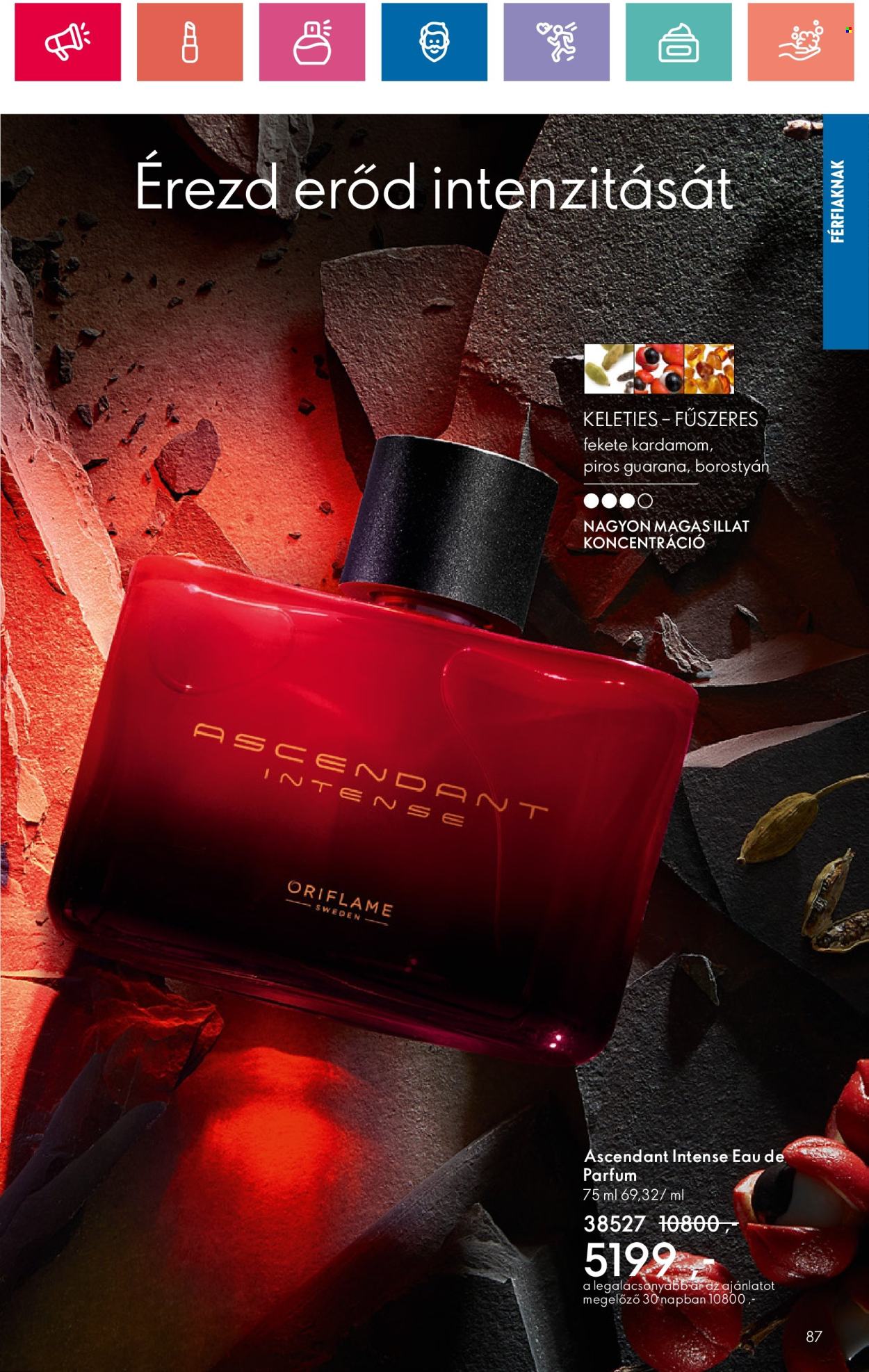 Oriflame akciós újságok - 2024.10.01 - 2024.10.19. Oldal 87
