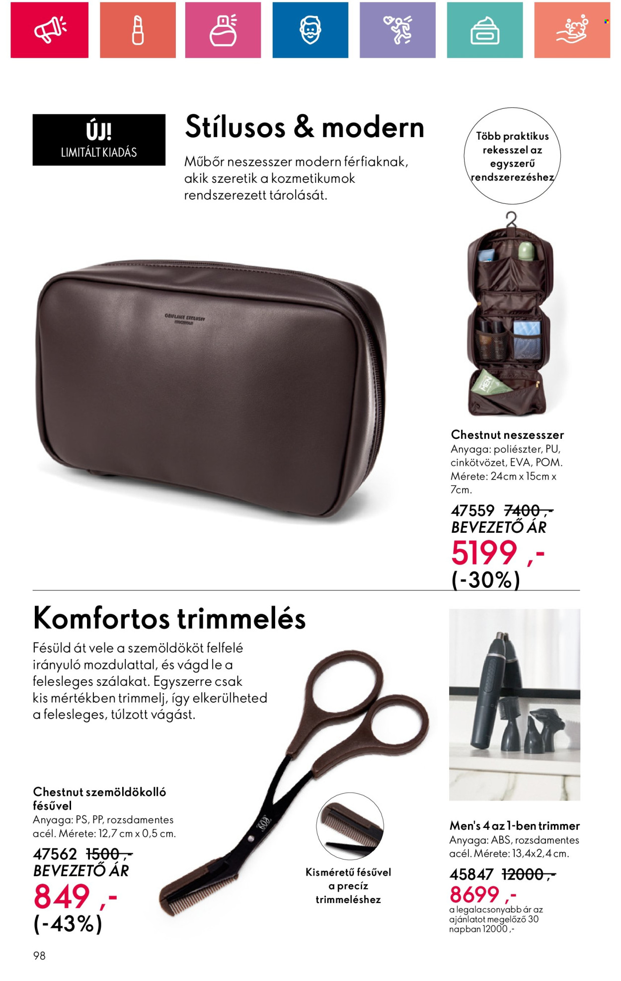 Oriflame akciós újságok - 2024.10.01 - 2024.10.19. Oldal 98