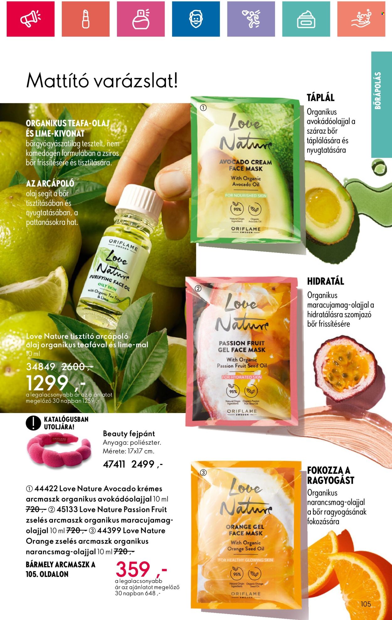 Oriflame akciós újságok - 2024.10.01 - 2024.10.19. Oldal 105