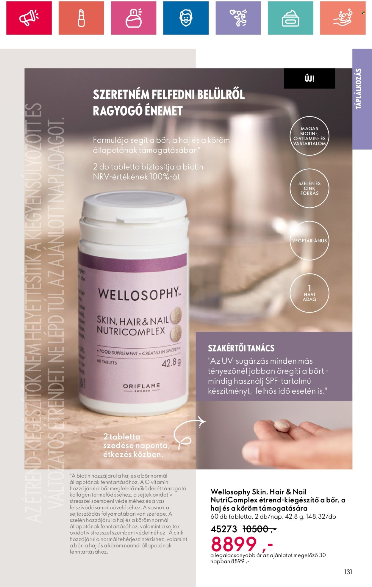 Oriflame akciós újságok - 2024.10.01 - 2024.10.19. Oldal 131