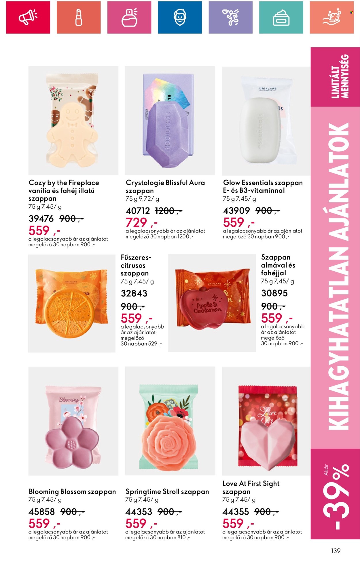 Oriflame akciós újságok - 2024.10.01 - 2024.10.19. Oldal 139