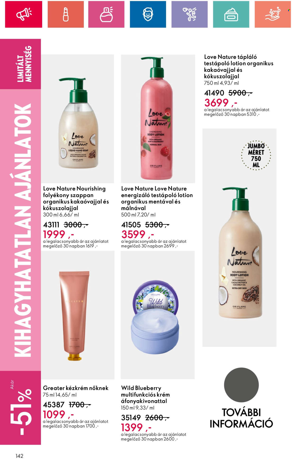 Oriflame akciós újságok - 2024.10.01 - 2024.10.19. Oldal 142