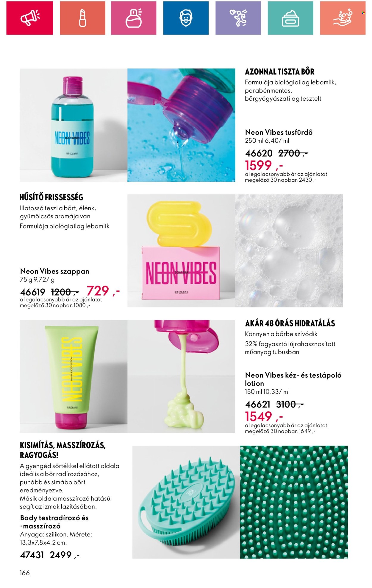 Oriflame akciós újságok - 2024.10.01 - 2024.10.19. Oldal 166
