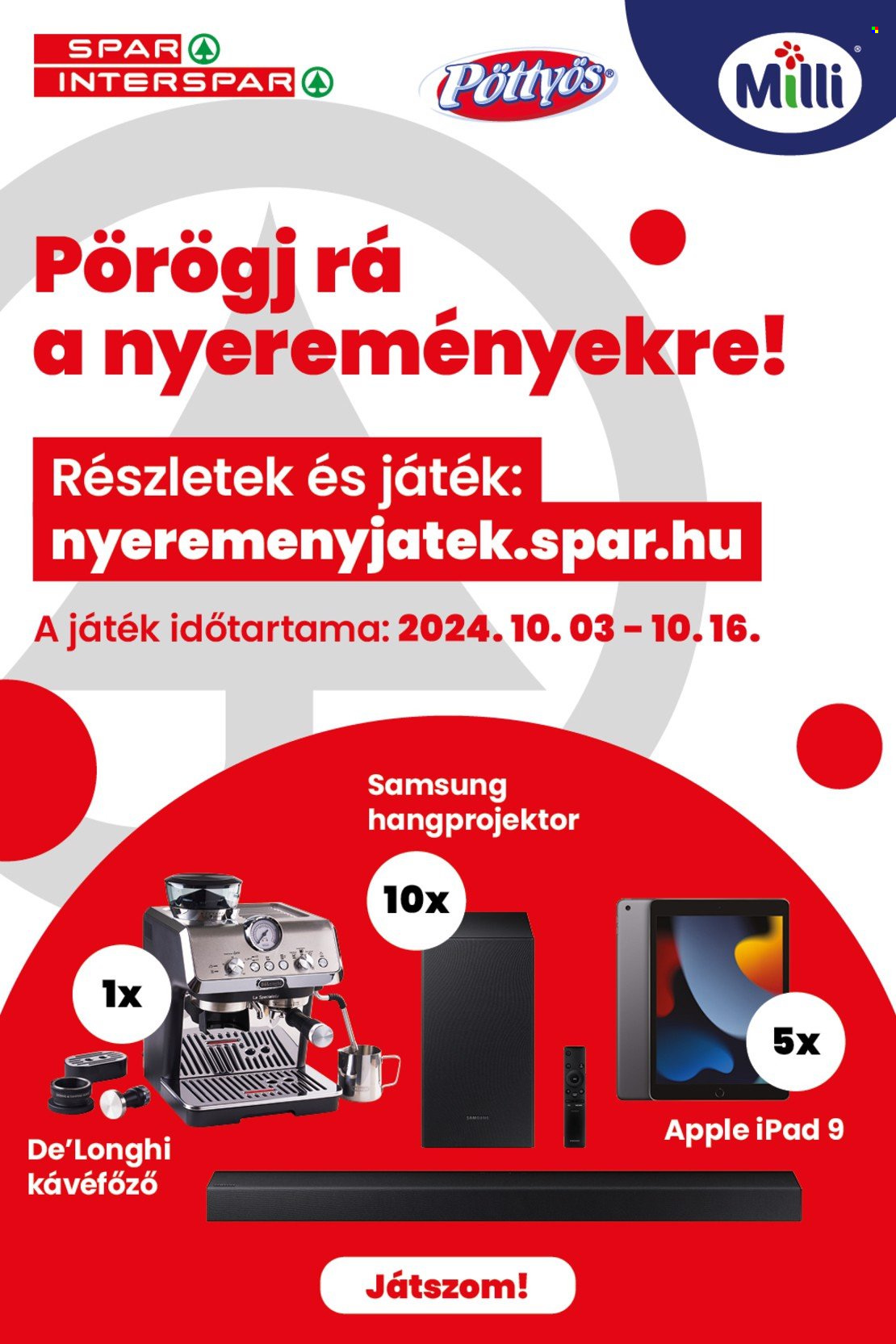 INTERSPAR akciós újságok - 2024.10.03 - 2024.10.09. Oldal 10