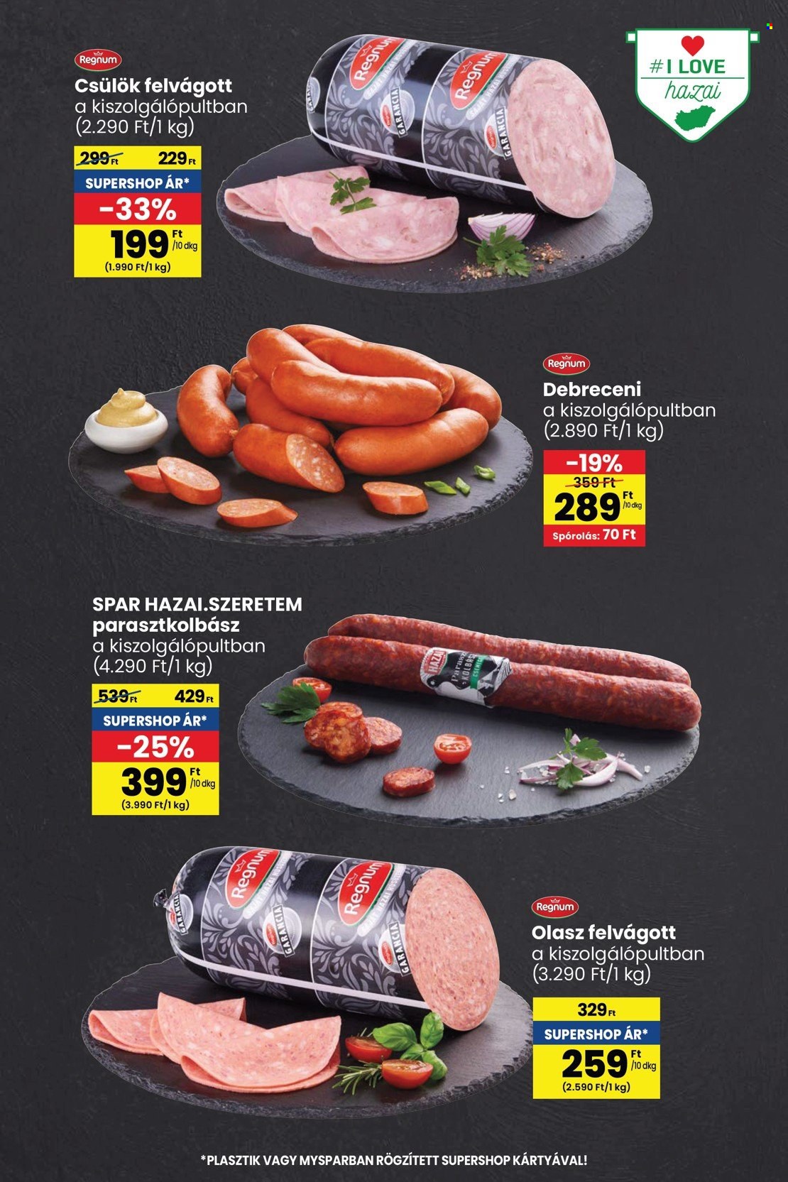 INTERSPAR akciós újságok - 2024.10.03 - 2024.10.09. Oldal 13