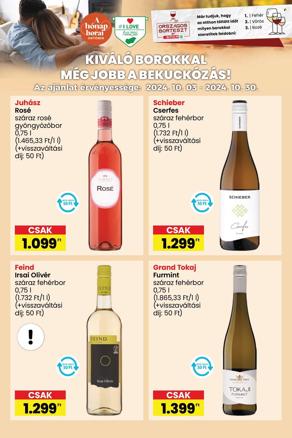 INTERSPAR akciós újságok - 2024.10.03 - 2024.10.09. Oldal 50