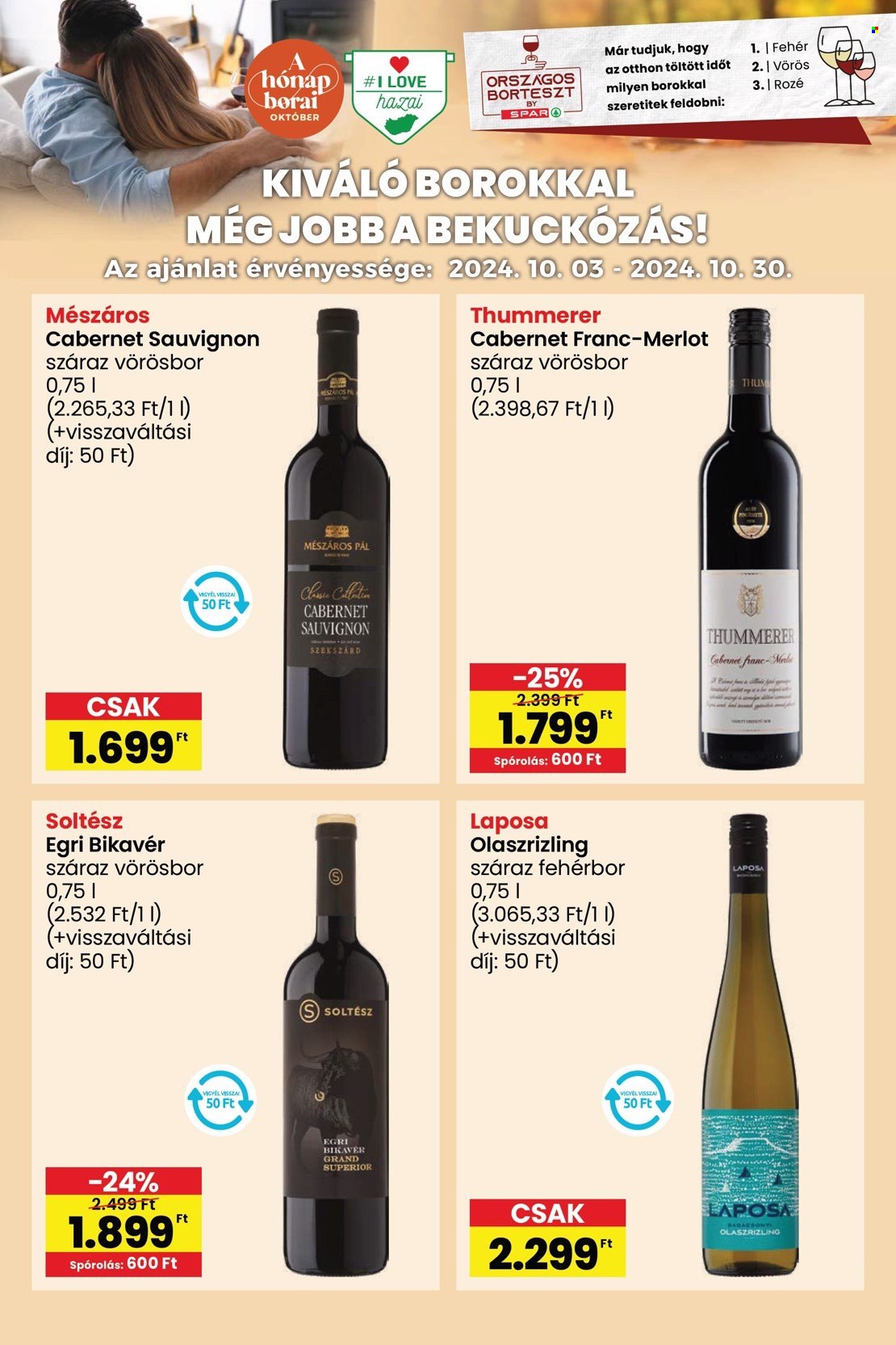INTERSPAR akciós újságok - 2024.10.03 - 2024.10.09. Oldal 51