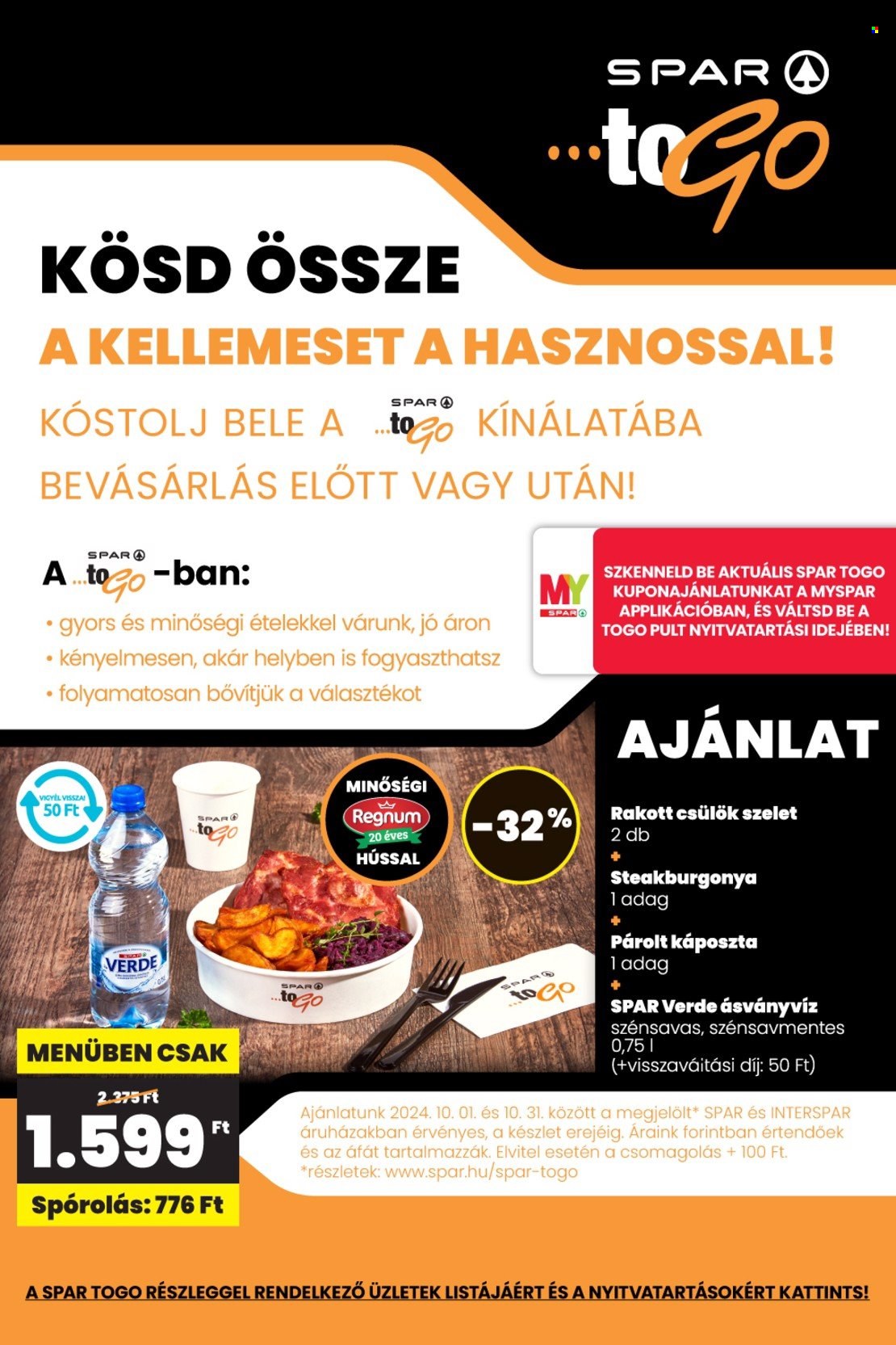 INTERSPAR akciós újságok - 2024.10.03 - 2024.10.09. Oldal 82