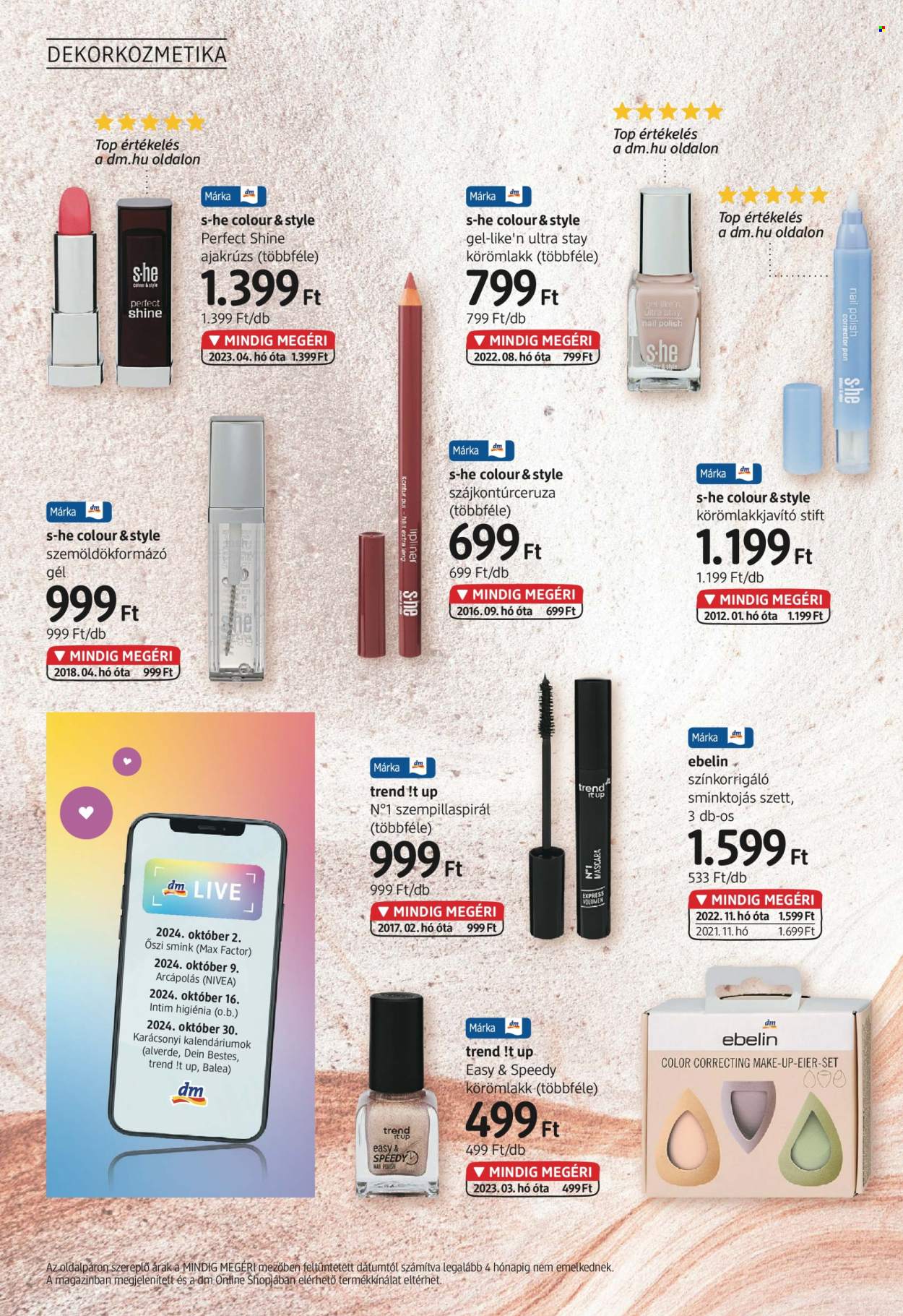 dm drogerie markt akciós újságok - 2024.10.01 - 2024.10.31. Oldal 6