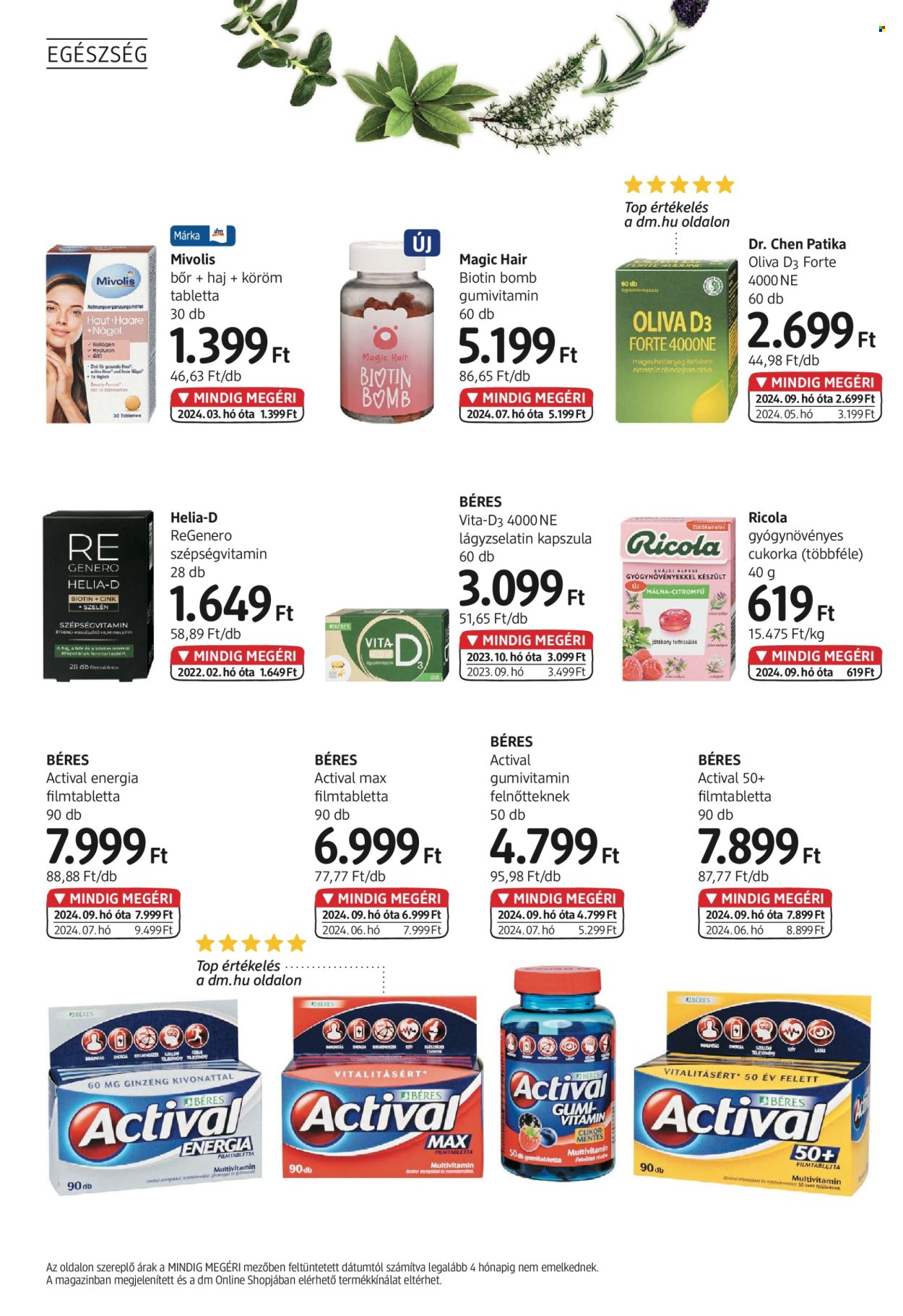 dm drogerie markt akciós újságok - 2024.10.01 - 2024.10.31. Oldal 20
