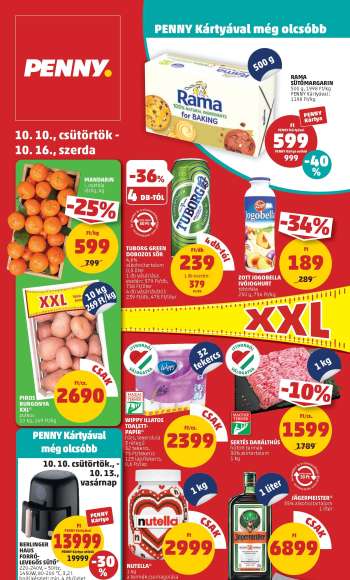 Újság Penny Market - 2024.10.10 - 2024.10.16.