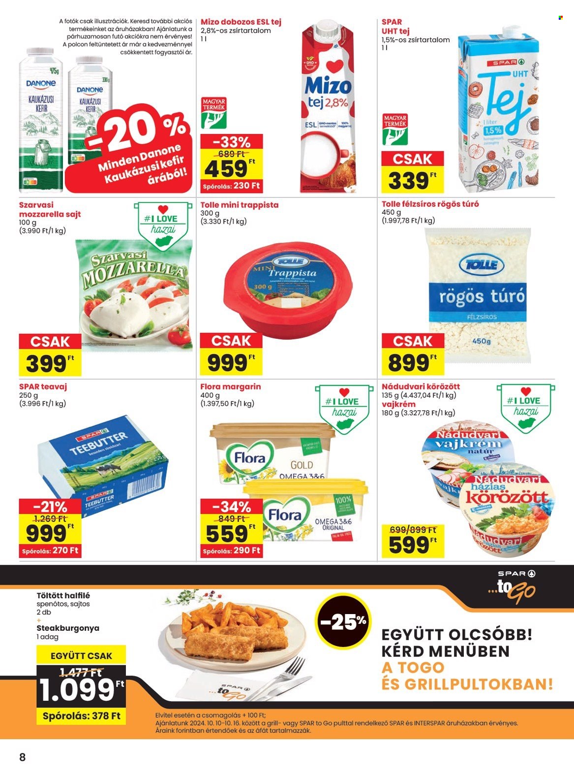 SPAR akciós újságok - 2024.10.10 - 2024.10.16. Oldal 8