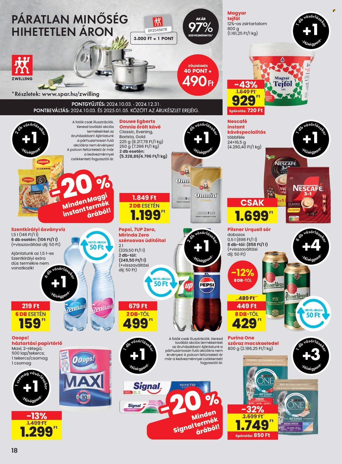 SPAR akciós újságok - 2024.10.10 - 2024.10.16. Oldal 18