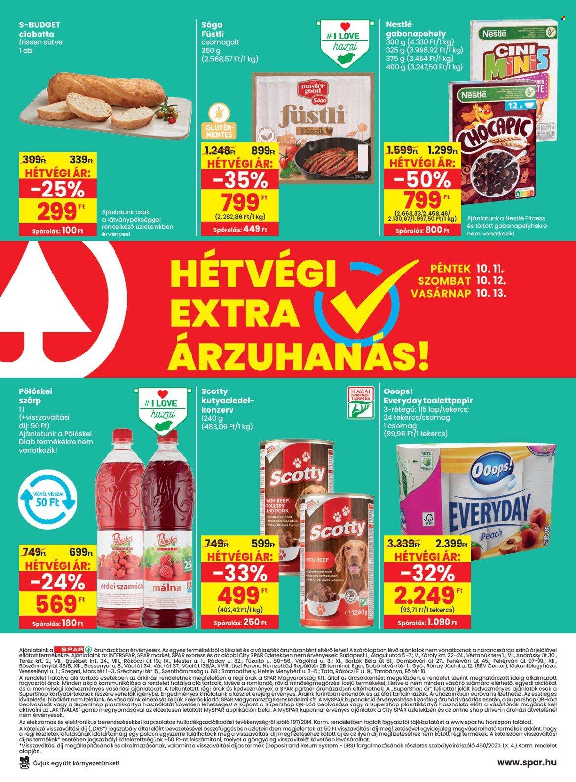 SPAR akciós újságok - 2024.10.10 - 2024.10.16. Oldal 20