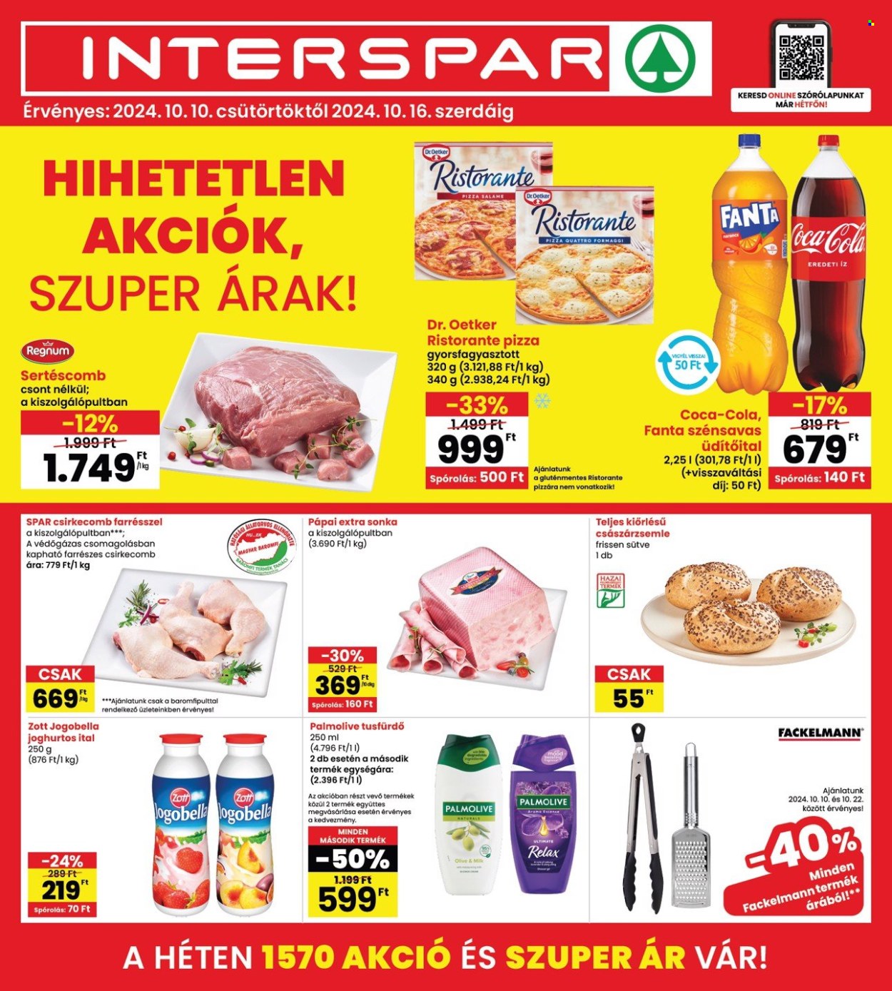 INTERSPAR akciós újságok - 2024.10.10 - 2024.10.16. Oldal 1