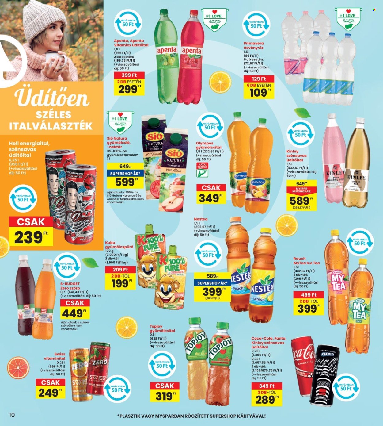 INTERSPAR akciós újságok - 2024.10.10 - 2024.10.16. Oldal 10