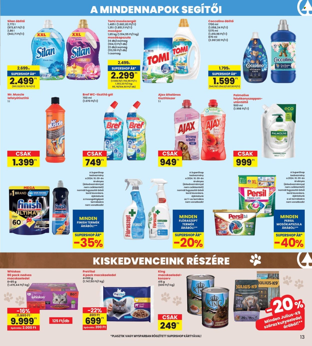 INTERSPAR akciós újságok - 2024.10.10 - 2024.10.16. Oldal 13