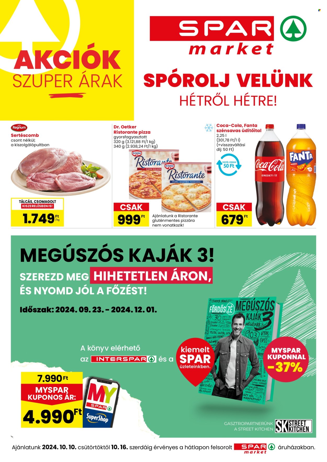 SPAR market akciós újságok - 2024.10.10 - 2024.10.16. Oldal 1