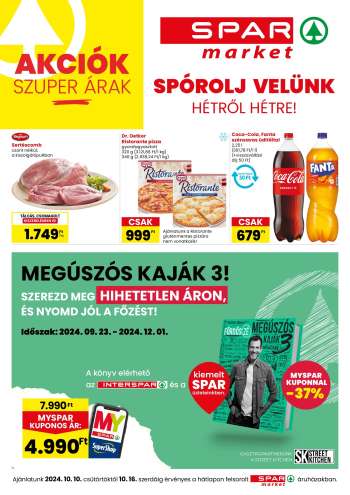 Újság SPAR market - 2024.10.10 - 2024.10.16.
