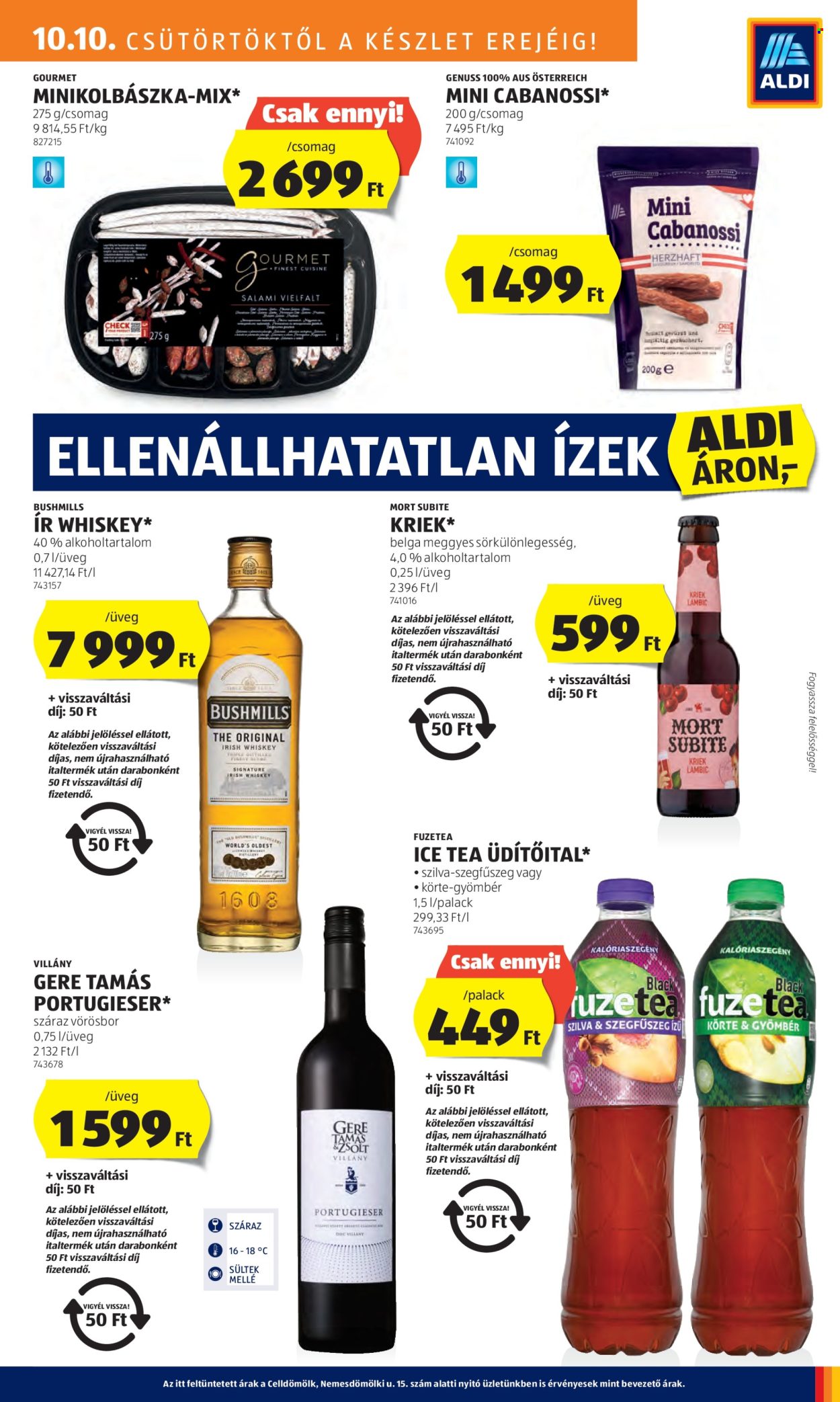 Aldi akciós újságok - 2024.10.10 - 2024.10.16. Oldal 15