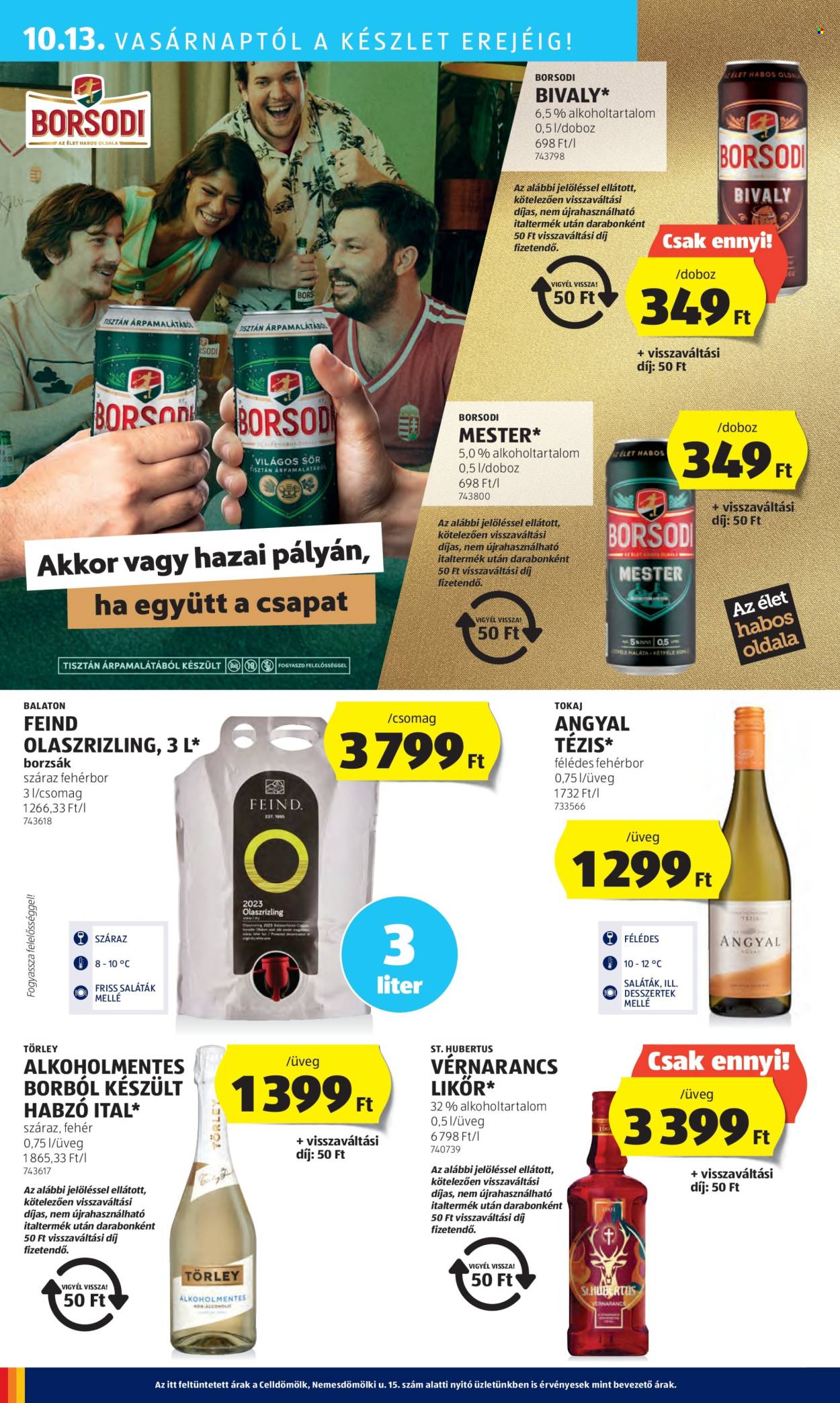 Aldi akciós újságok - 2024.10.10 - 2024.10.16. Oldal 38