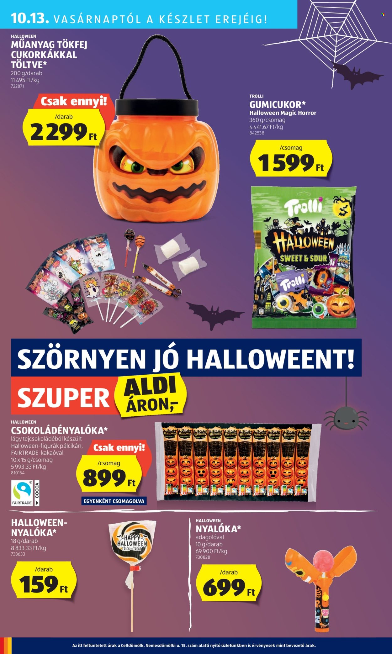 Aldi akciós újságok - 2024.10.10 - 2024.10.16. Oldal 40