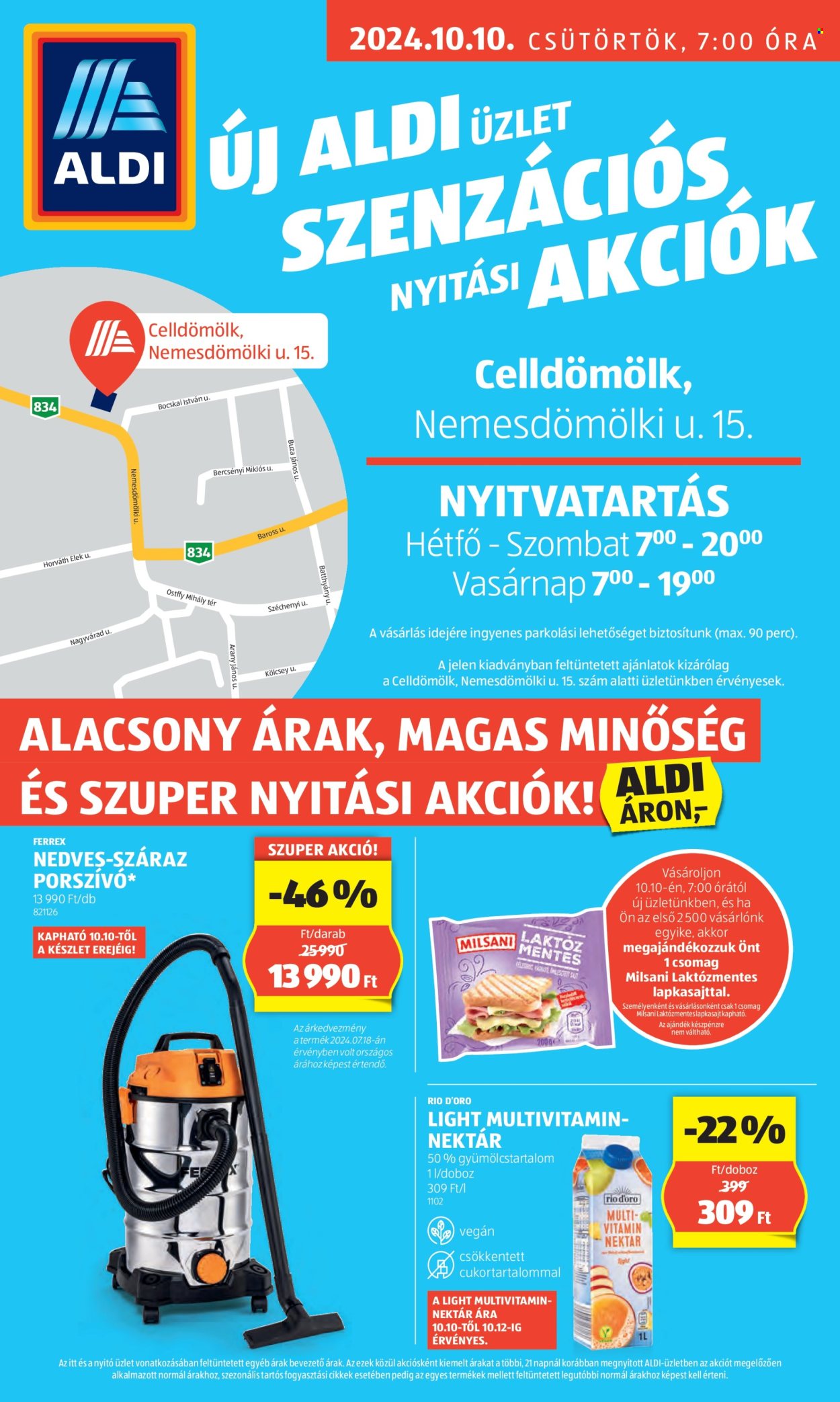 Aldi akciós újságok - 2024.10.10 - 2024.10.12. Oldal 1
