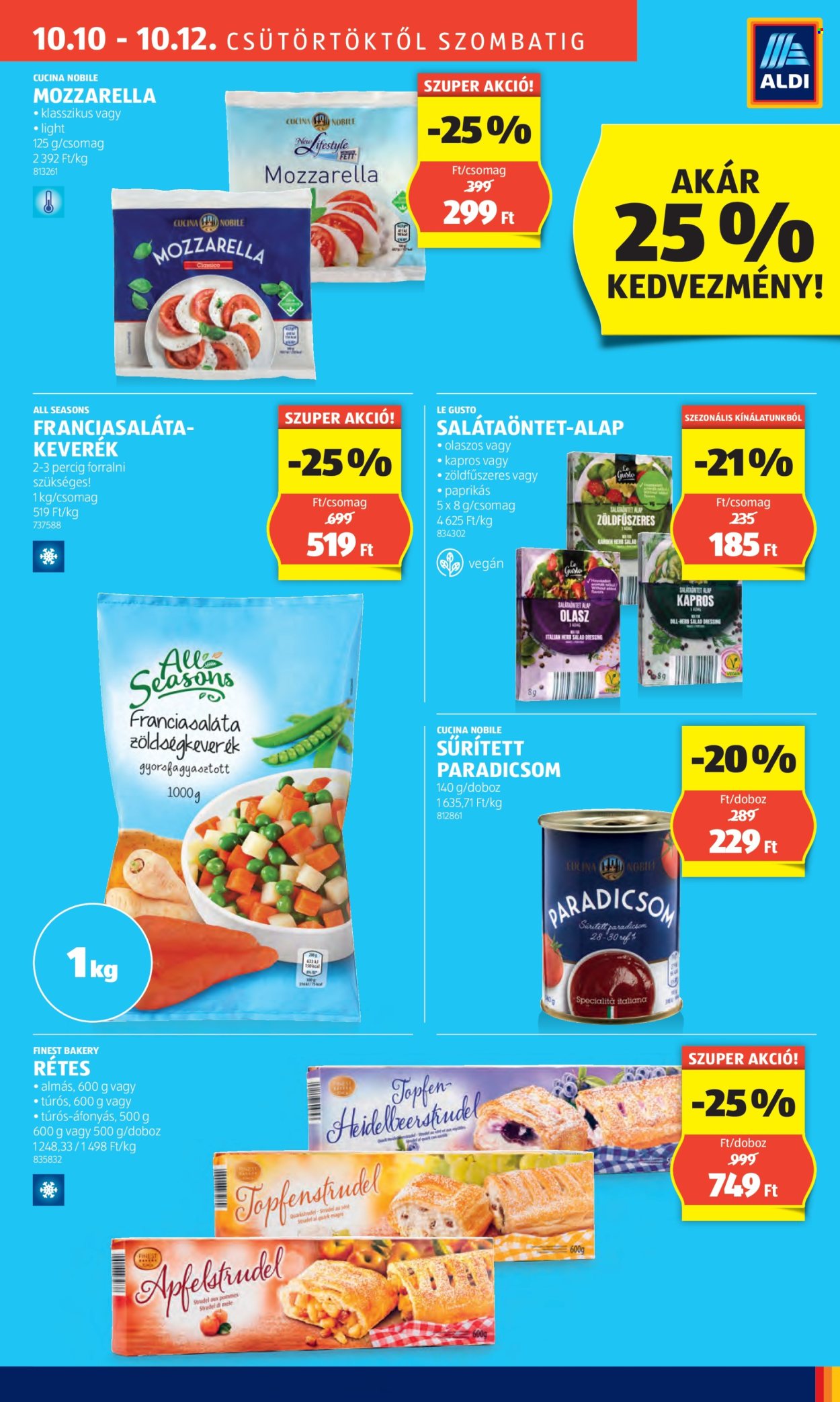 Aldi akciós újságok - 2024.10.10 - 2024.10.12. Oldal 3