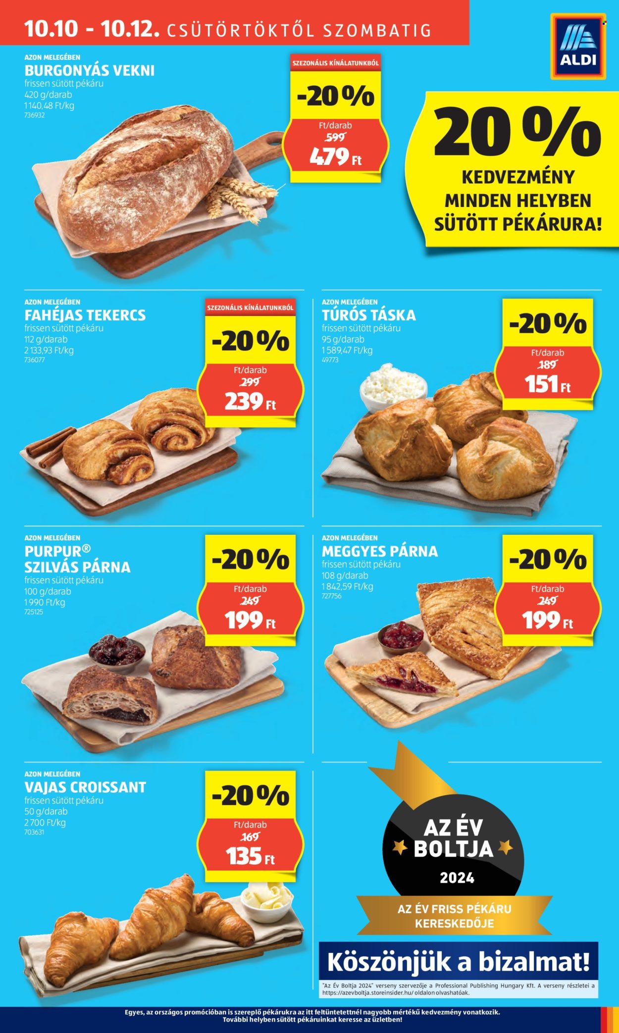 Aldi akciós újságok - 2024.10.10 - 2024.10.12. Oldal 9