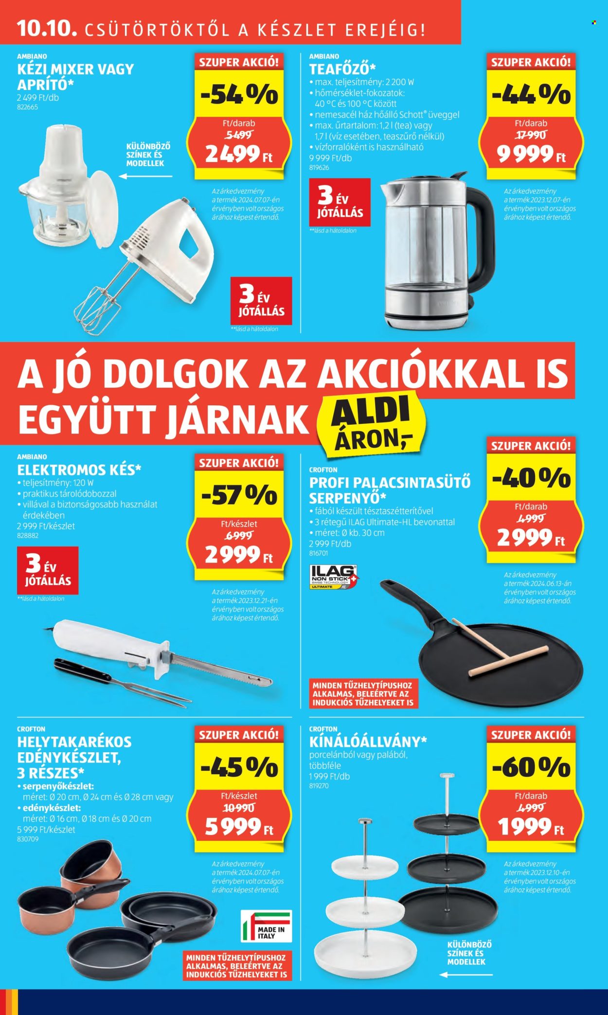 Aldi akciós újságok - 2024.10.10 - 2024.10.12. Oldal 10