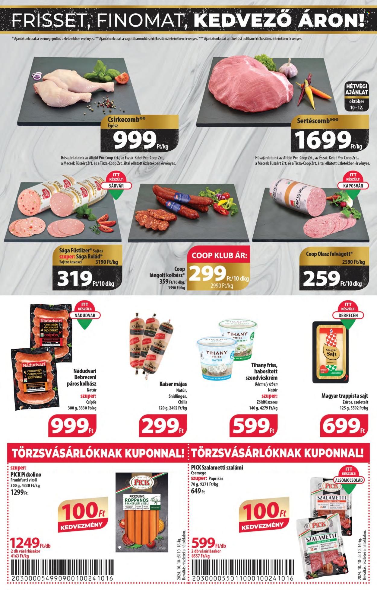 Coop akciós újságok - 2024.10.10 - 2024.10.16. Oldal 2