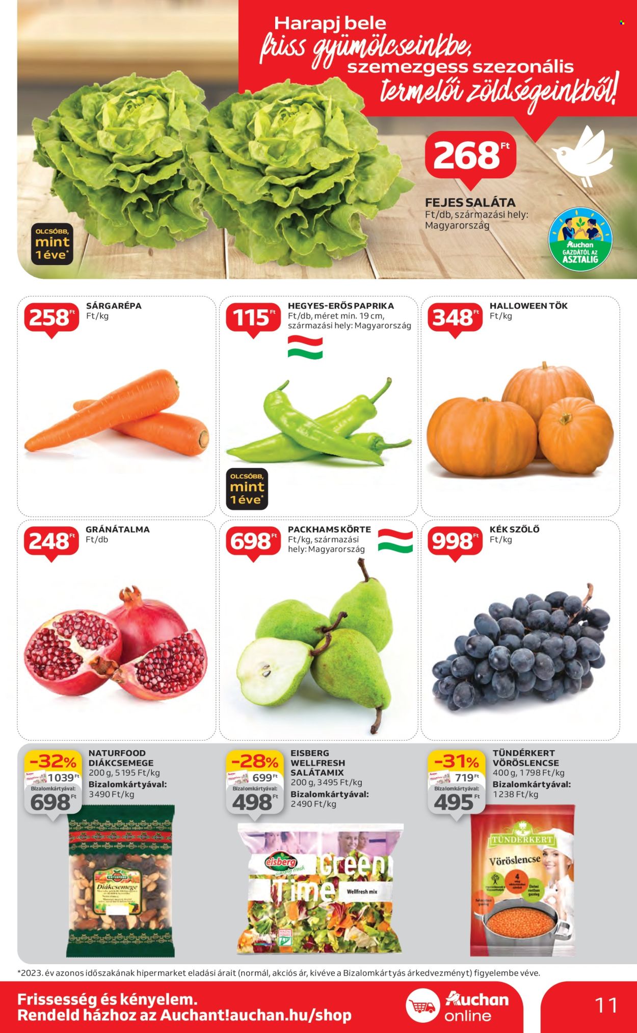 Auchan akciós újságok - 2024.10.10 - 2024.10.16. Oldal 11