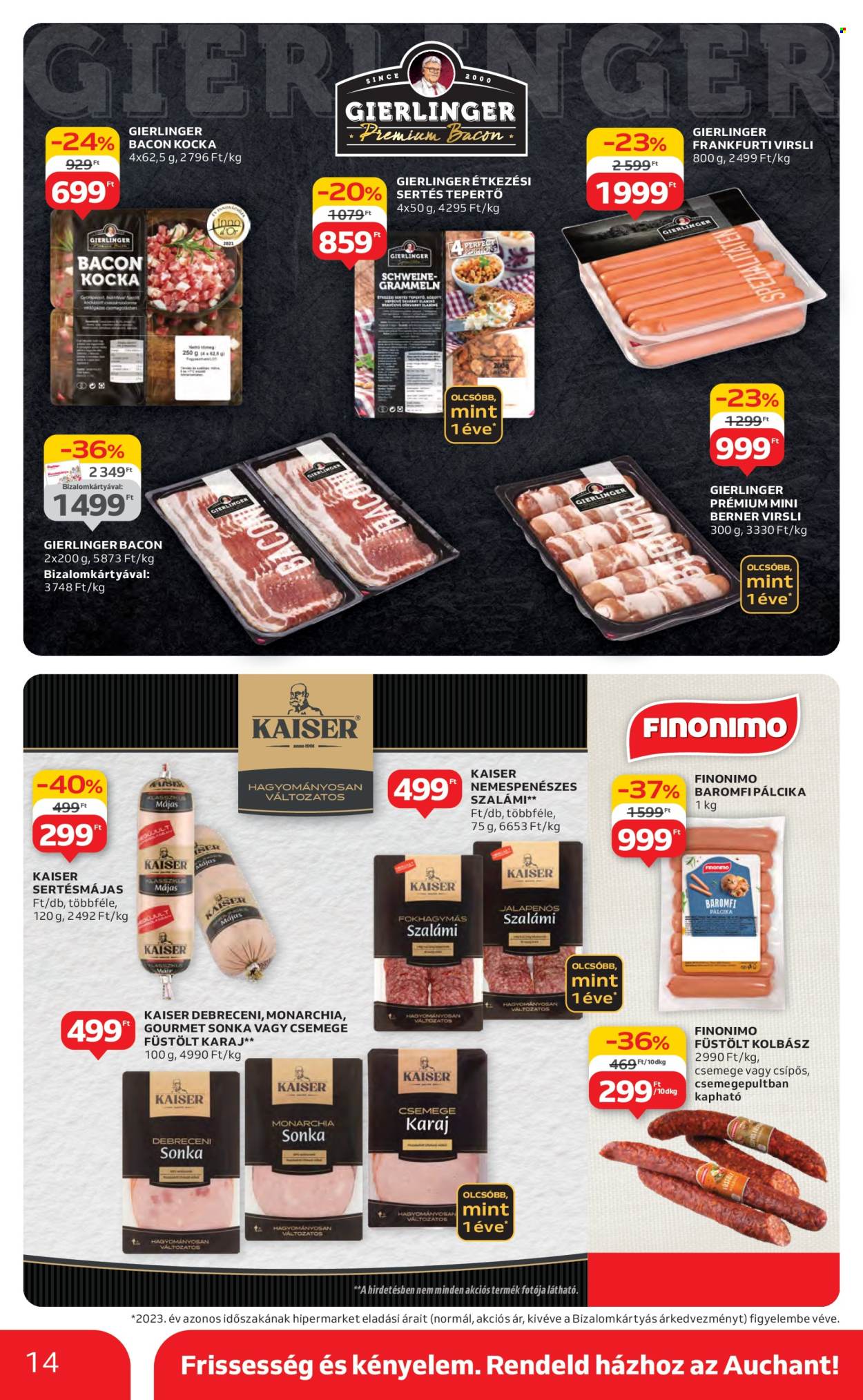 Auchan akciós újságok - 2024.10.10 - 2024.10.16. Oldal 14
