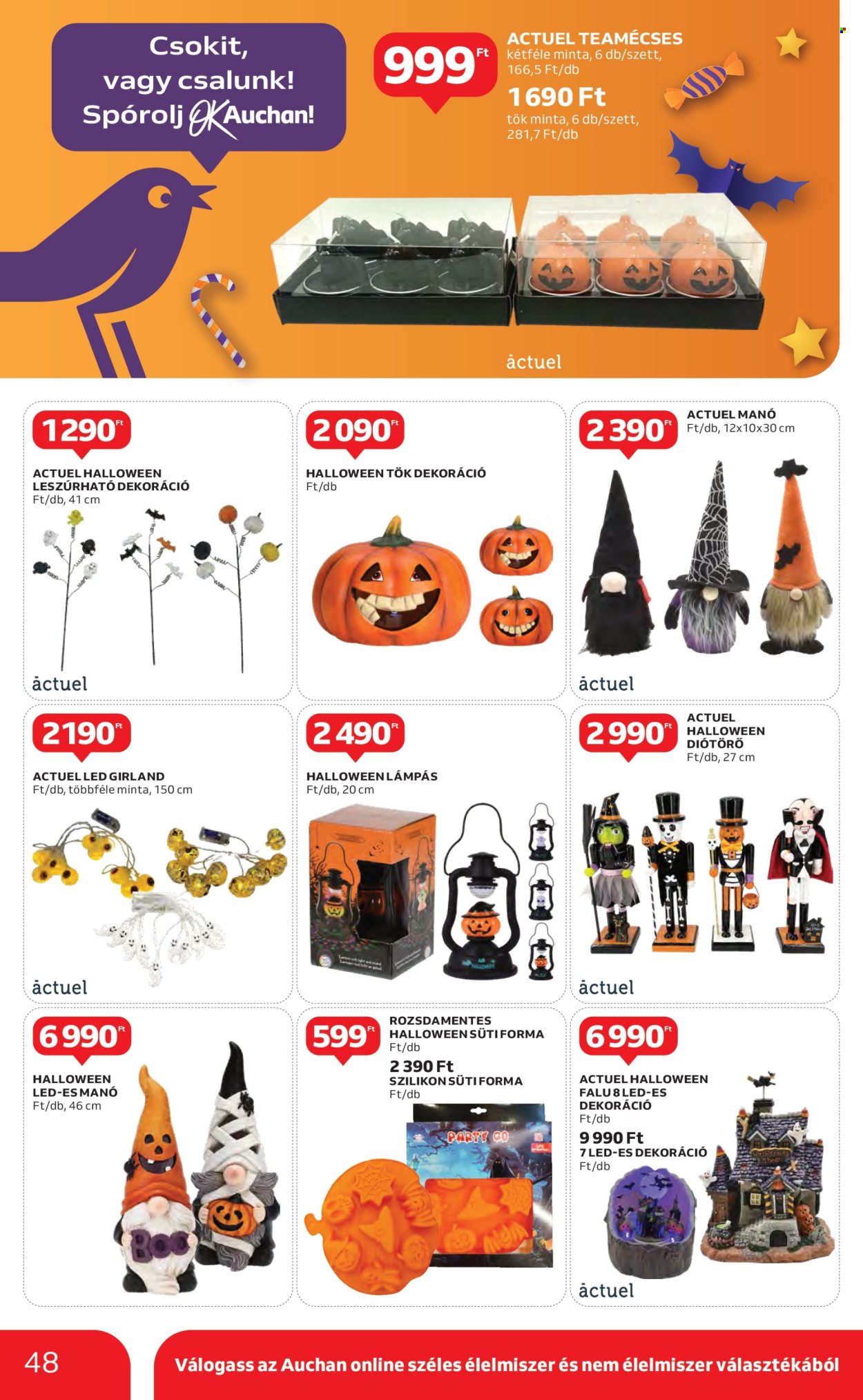 Auchan akciós újságok - 2024.10.10 - 2024.10.16. Oldal 48