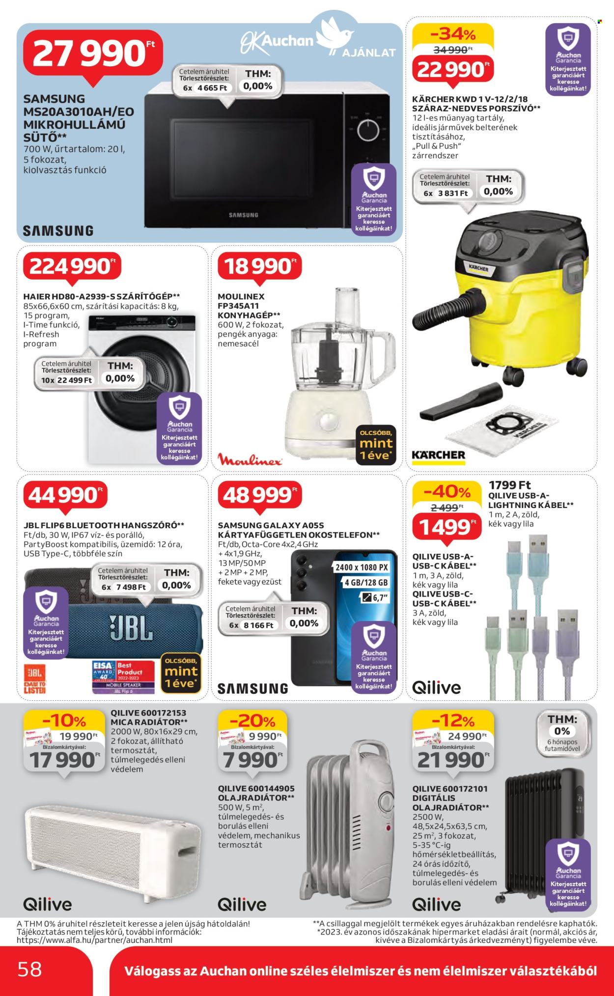 Auchan akciós újságok - 2024.10.10 - 2024.10.16. Oldal 58