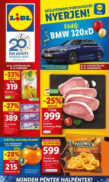 Újság Lidl - 2024.10.10 - 2024.10.16.