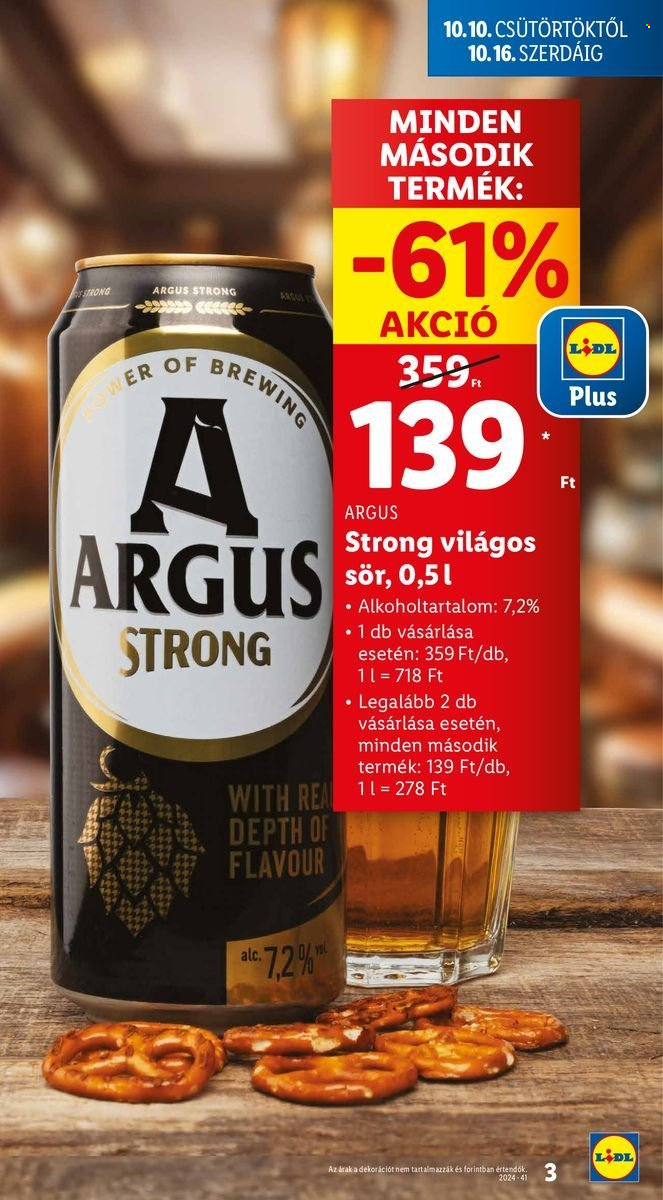 Lidl akciós újságok - 2024.10.10 - 2024.10.16. Oldal 3