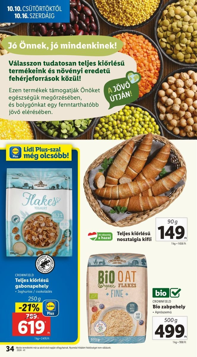 Lidl akciós újságok - 2024.10.10 - 2024.10.16. Oldal 34