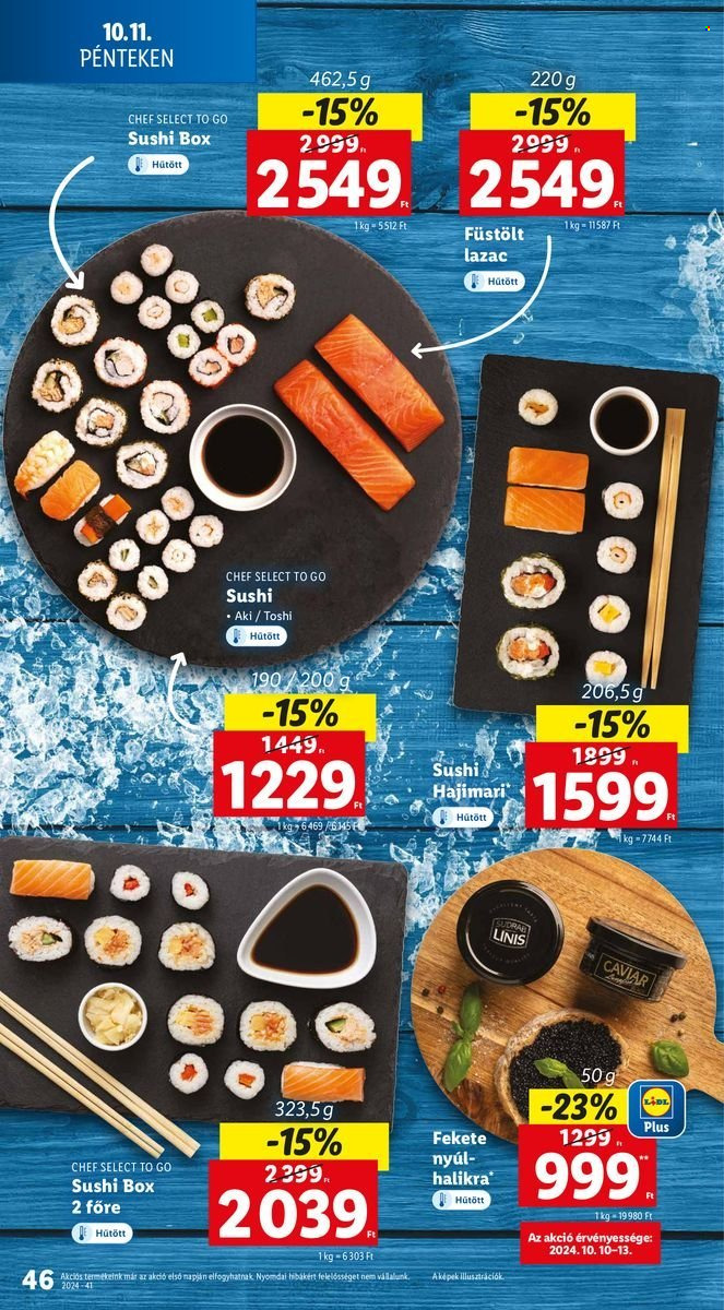 Lidl akciós újságok - 2024.10.10 - 2024.10.16. Oldal 46