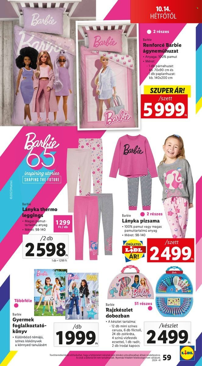 Lidl akciós újságok - 2024.10.10 - 2024.10.16. Oldal 59