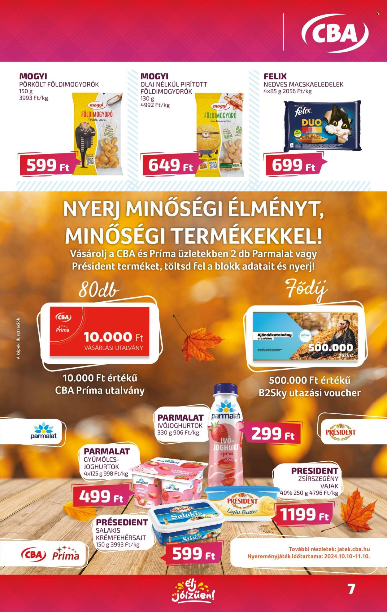 CBA akciós újságok - 2024.10.10 - 2024.10.16. Oldal 7