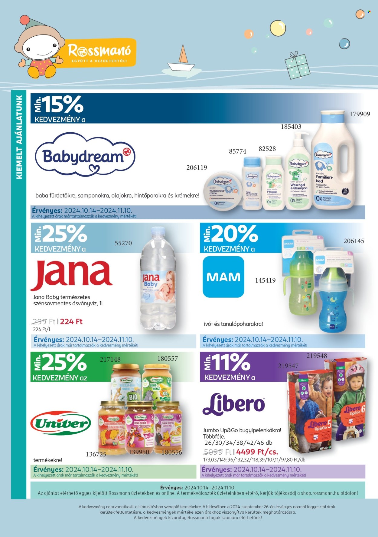 Rossmann akciós újságok - 2024.10.14 - 2024.11.10. Oldal 2