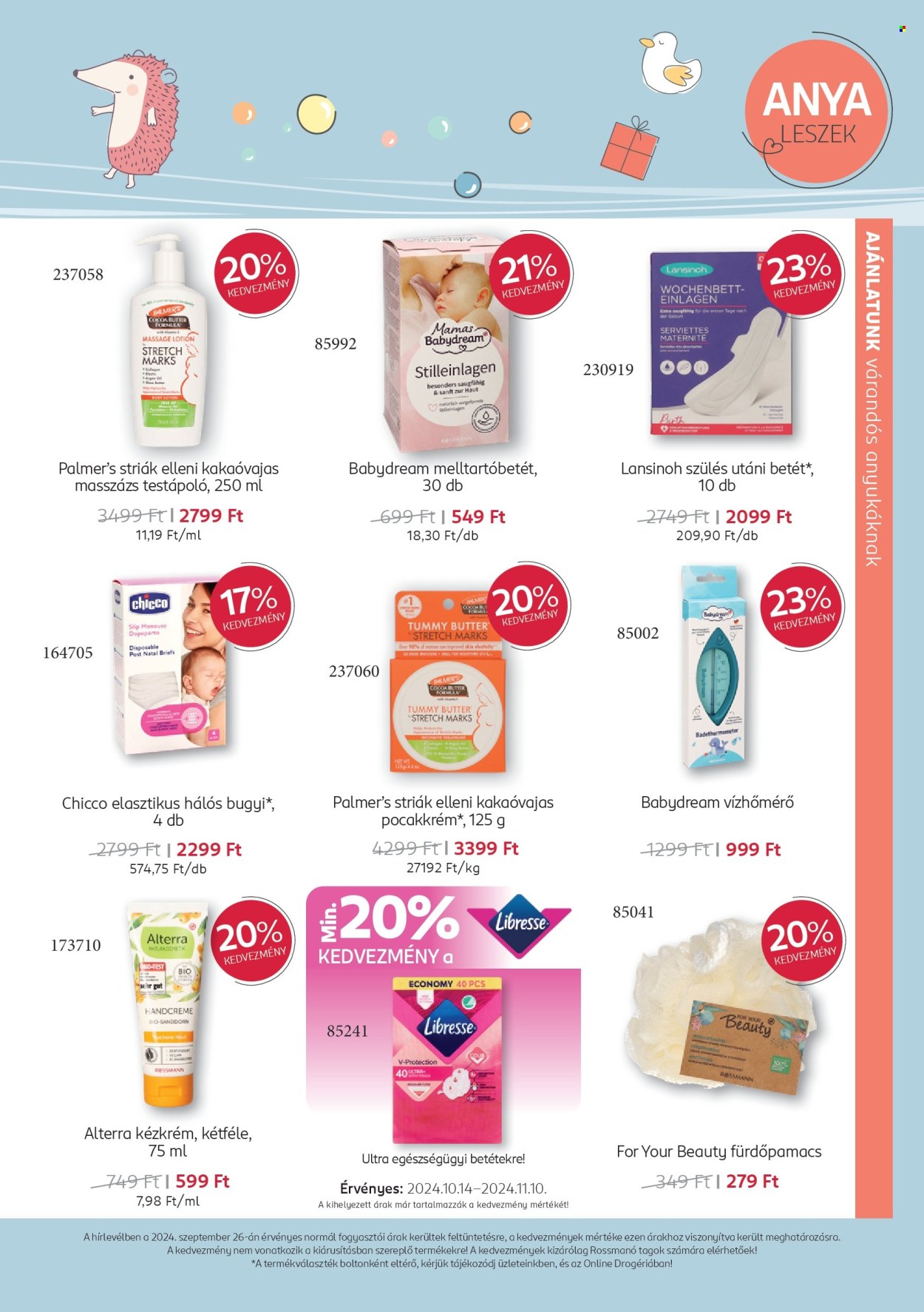 Rossmann akciós újságok - 2024.10.14 - 2024.11.10. Oldal 3