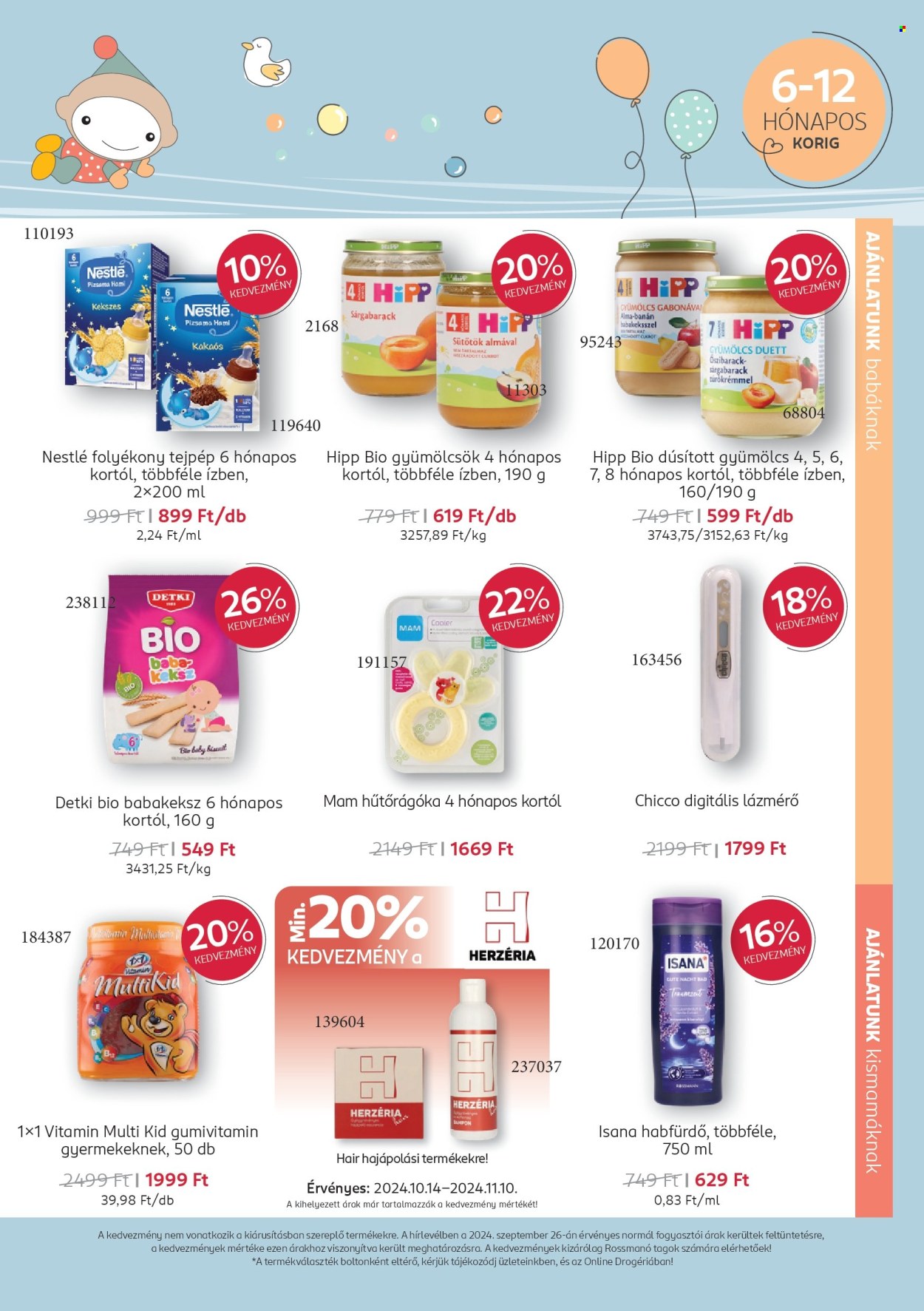 Rossmann akciós újságok - 2024.10.14 - 2024.11.10. Oldal 7