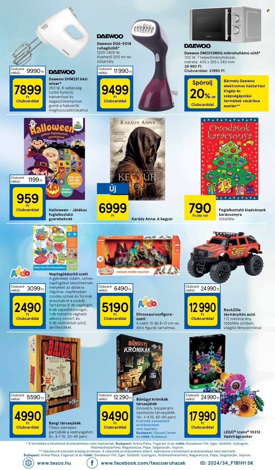 TESCO akciós újságok - 2024.10.17 - 2024.10.23. Oldal 34