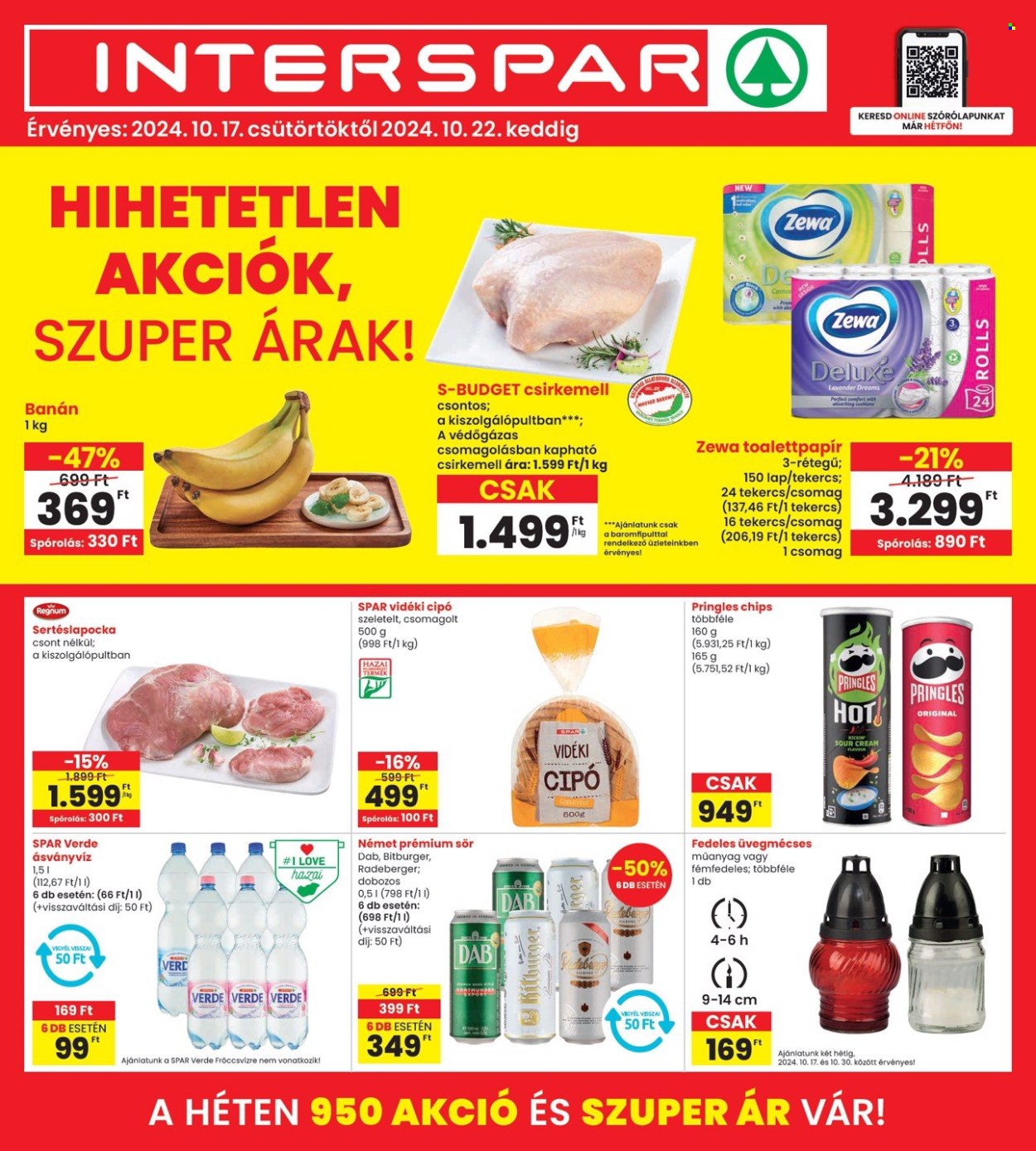 INTERSPAR akciós újságok - 2024.10.17 - 2024.10.22. Oldal 1